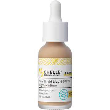 Mychelle Dermaceuticals-Sun Shield Liq Tint SPF 50 Li/Me 1 fl oz