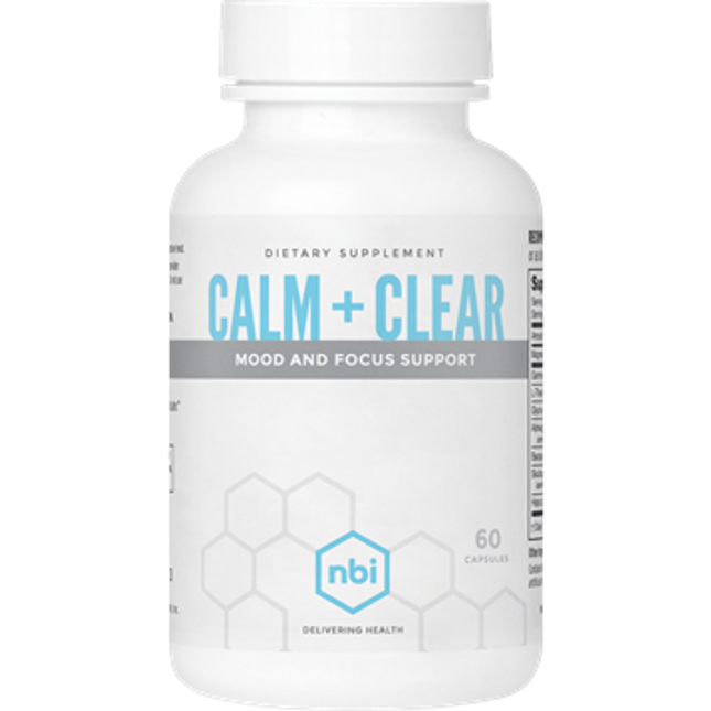 NBI Calm + Clear 60 caps