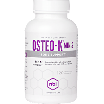 NBI Osteo-K Minis 120 vegcaps
