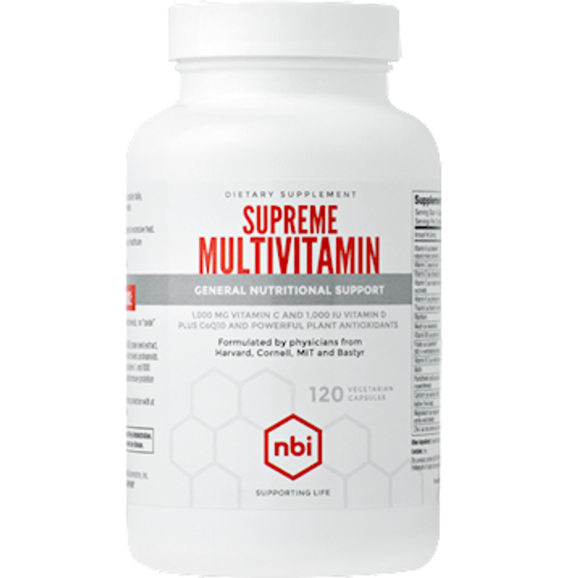 NBI Supreme Multivitamin 120 vegcaps