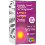 Natural Factors Biocoenzymated Active B Comp 60 vegcaps