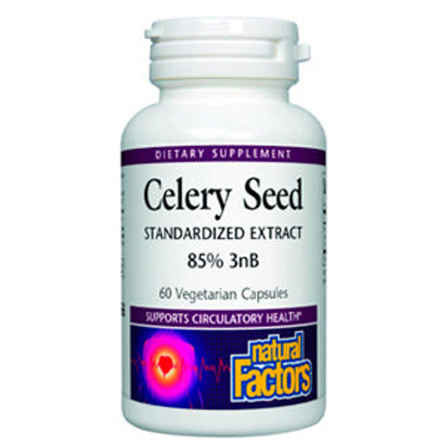 Natural Factors Celery Seed Extract 75 mg 60 caps