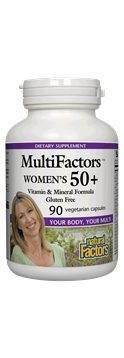 Natural Factors Multifactors Womens 50+ 90 vegcaps