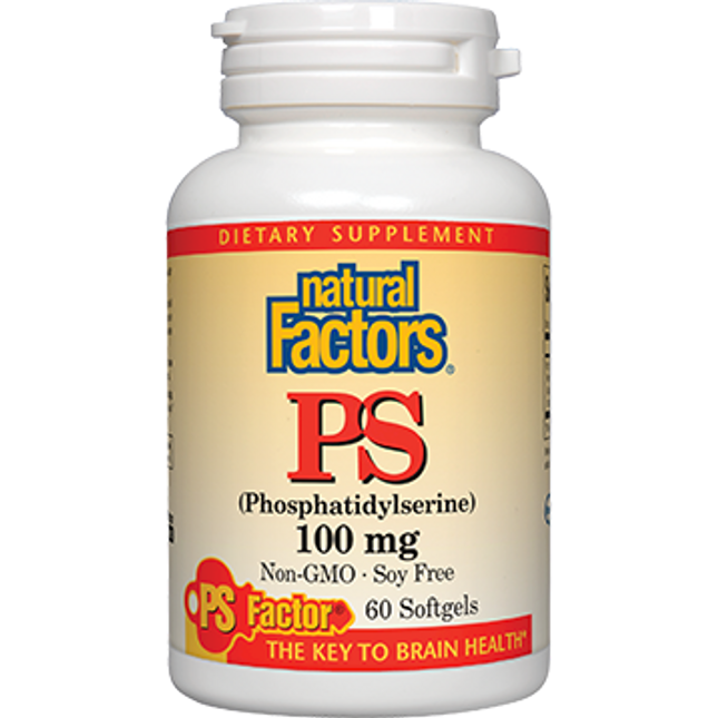 Natural Factors PS (phosphatidylserine) 100 mg 60 gels