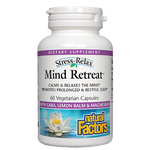 Natural Factors Stress Relax Mind Retreat 60 vegcaps