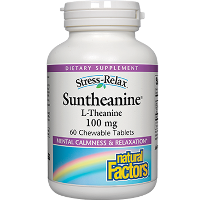 Natural Factors Suntheanine L-Theanine 60 tabs