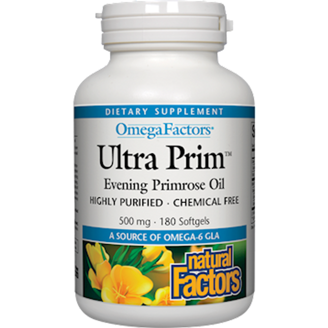 Natural Factors Ultra Prim EPO 500mg 180 softgels