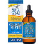 Natural Path Silver Wings Colloidal Silver 500PPM 4 oz Dropper