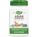 Nature's Way Asian Ginseng Root 100 vegcaps