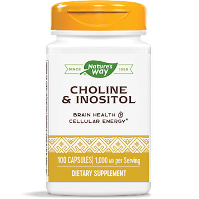 Nature's Way Choline/Inositol 100 caps