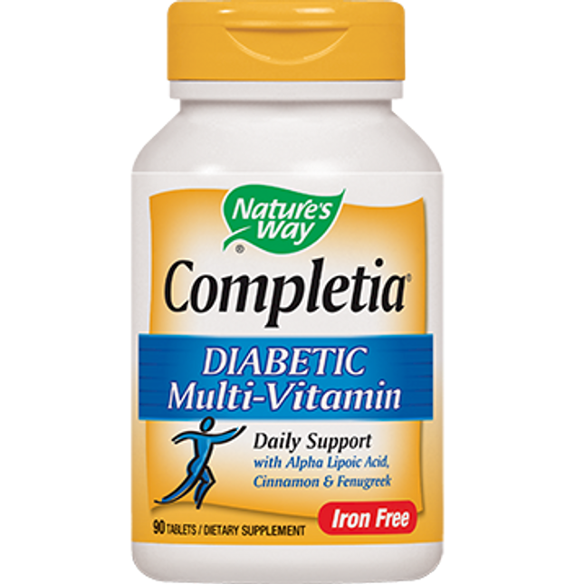Nature's Way Completia Diabetic Multivitamin 90 tabs