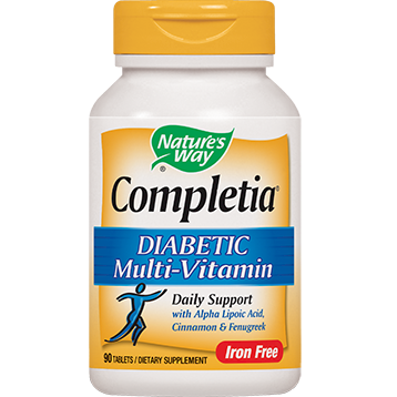 Nature's Way Completia Diabetic Multivitamin 90 tabs