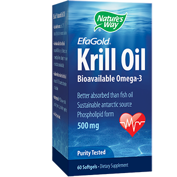 Nature's Way Krill Oil 500 mg 60 gels