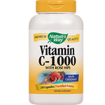 Nature's Way Vitamin C-1000 with Rose Hips 250 caps