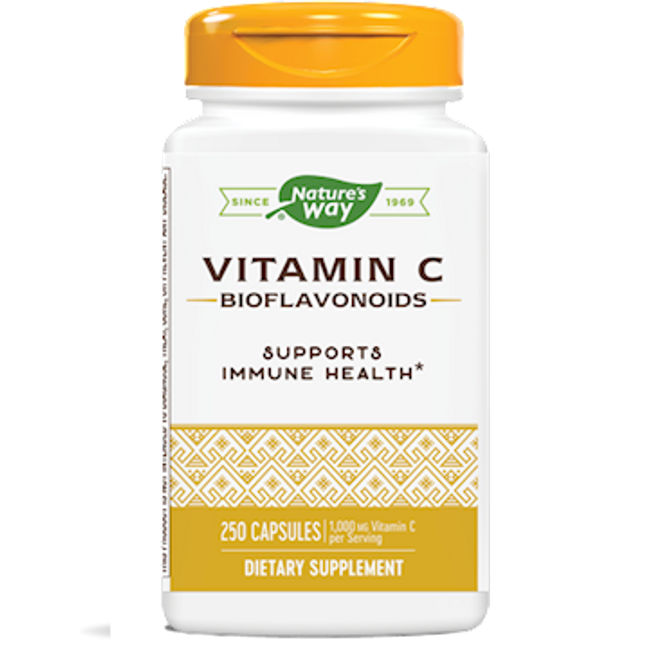 Nature's Way Vitamin C w/Bioflavonoids 250 caps