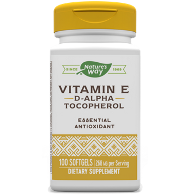 Nature's Way Vitamin E 268 mg 100 gels