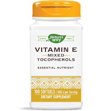 Nature's Way Vitamin E 400 IU (w/mixed toco) 100 gel