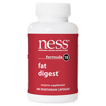 Ness Enzymes Fat Digest #18 180 caps