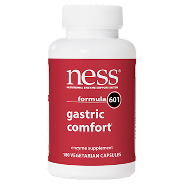 Ness Enzymes Gastric Comfort Formula 601 180 caps