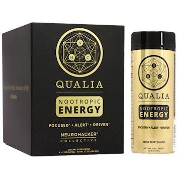 Neurohacker 2oz Qualia Nootropic Energy Shot 6-pack