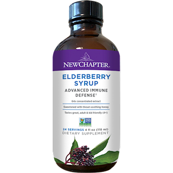New Chapter Elderberry Syrup 24 serv