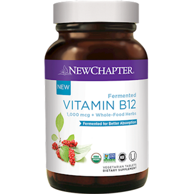 New Chapter Fermented Vitamin B12 Complex 60 vegtabs