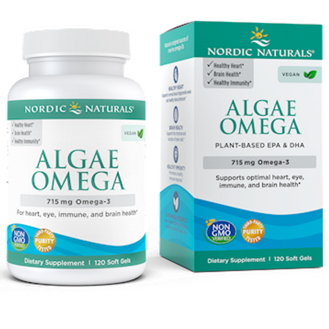 Nordic Naturals Algae Omega 120 softgels