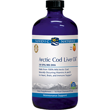 Nordic Naturals Arctic Cod Liver Oil Orange 16 oz