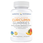 Nordic Naturals Nordic Zero Sugar Curcumin 60 gummies