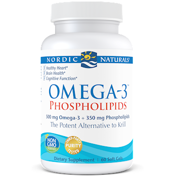 Nordic Naturals Omega-3 Phospholipids 60 softgels