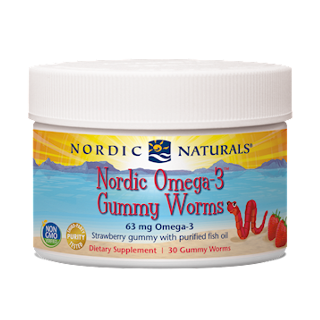 Nordic Naturals Omega-3 Worms 30 worms