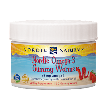 Nordic Naturals Omega-3 Worms 30 worms