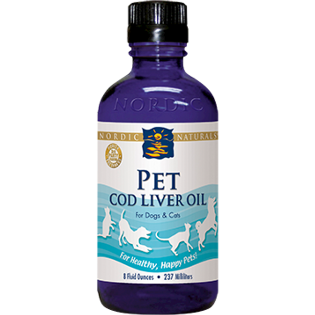 Nordic Naturals Pet Cod Liver Oil 8 oz