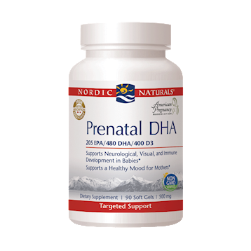 Nordic Naturals Prenatal DHA 500 mg 90 gels