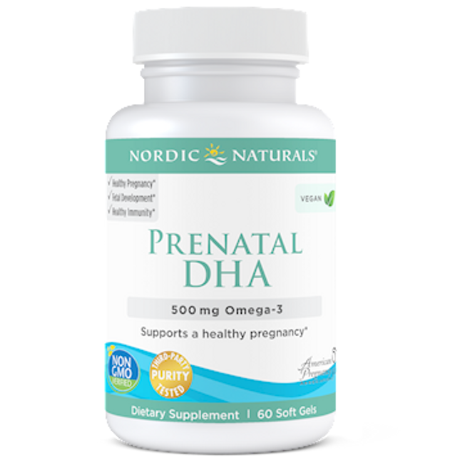 Nordic Naturals Prenatal DHA 60 softgels