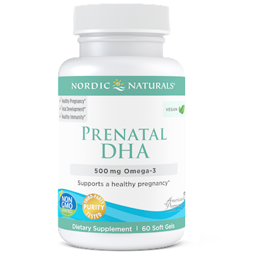 Nordic Naturals Prenatal DHA 60 softgels