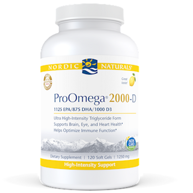 Nordic Naturals ProOmega 2000 D 120 softgels