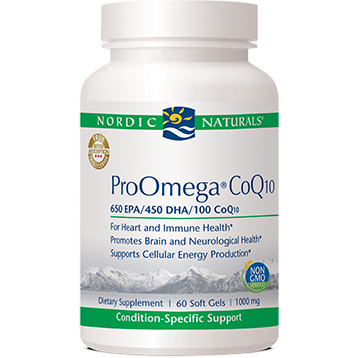 Nordic Naturals ProOmega CoQ10 1000 mg 60 gels