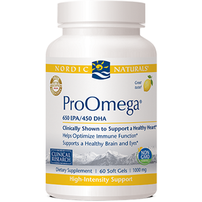 Nordic Naturals ProOmega Lemon 60 gels