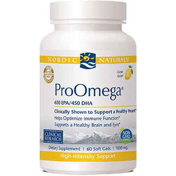 Nordic Naturals ProOmega Lemon 60 gels