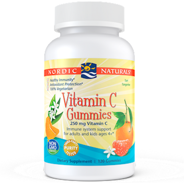 Nordic Naturals Vitamin C Gummies 250mg 120 Gummies