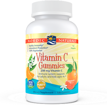 Nordic Naturals Vitamin C Gummies 250mg 120 Gummies