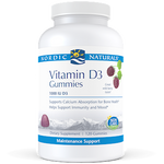 Nordic Naturals Vitamin D3 120 Gummies