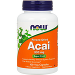 Now Acai 500 mg 100 vcaps