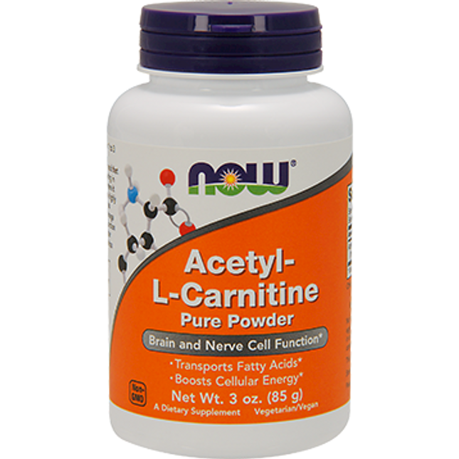 Now Acetyl-L Carnitine Powder 3 oz