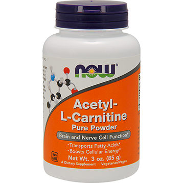 Now Acetyl-L Carnitine Powder 3 oz
