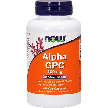 Now Alpha GPC 300 mg 60 vegcaps