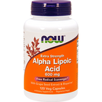 Now Alpha Lipoic Acid 600 mg 120 vcaps