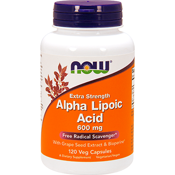 Now Alpha Lipoic Acid 600 mg 120 vcaps