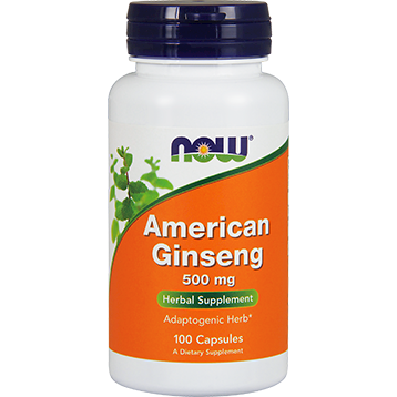 Now American Ginseng 500 mg 100 caps